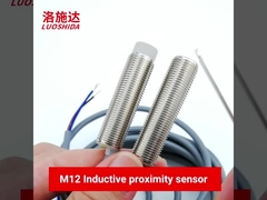 10-30VDC أسطواني حثي مستشعر القرب التبديل 3 سلك M12 أنبوب معدني أقصر 35 مم طول