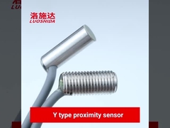 مستشعر القرب الاستقرائي الاستقرائي الصغير الأقصر DC 3 سلك 6.5 مم مع نوع الكابل