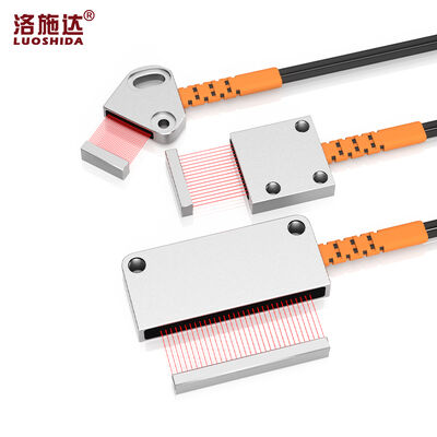 مستشعر الألياف الضوئية من مصفوفة جديد 100% أصلي 100% سلسلة انعكاس منتشر عالية الدقة يكتشف مستشعر الألياف الضوئية للأجسام الصغيرة